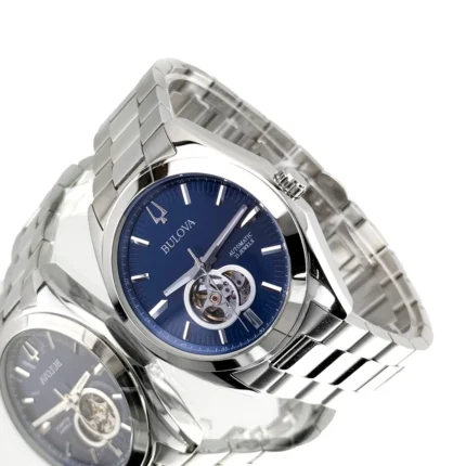 Bulova Surveyor 96A275 Men’s Automatic Watch Stainless Steel Bracelet Watch 42mm